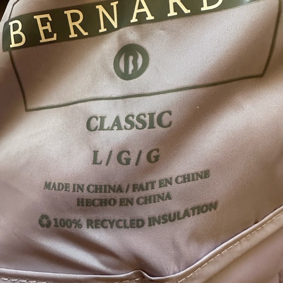 Women’s Beautiful Bernard pink/lavender hooded coat. Almost new. - Picture 4 of 6